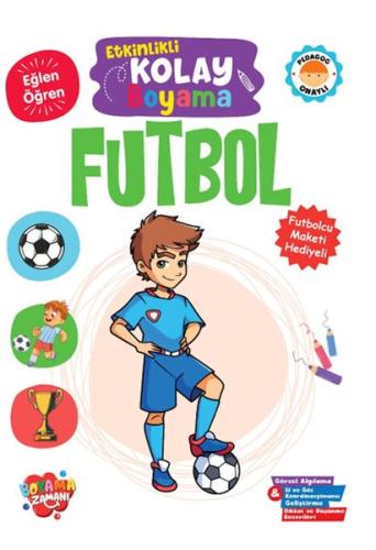 Kurye Kitabevi - Etkinlikli Kolay Boyama – Futbol