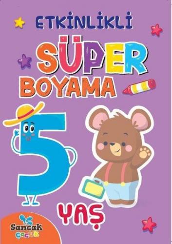 Kurye Kitabevi - Etkinlikli Süper Boyama-5 Yaş