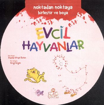 Kurye Kitabevi - Noktadan Noktaya Birleştir ve Boya: Evcil Hayvanlar