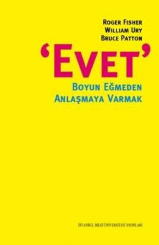 Kurye Kitabevi - 'Evet' Boyun Eğmeden Anlaşmaya Varmak