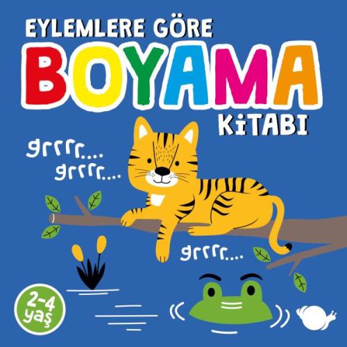 Kurye Kitabevi - Eylemlere Göre Boyama Kitabı