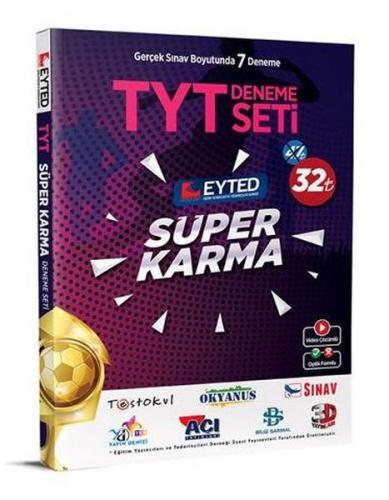 Kurye Kitabevi - Eyted TYT Süper Karma 7 li Deneme Seti