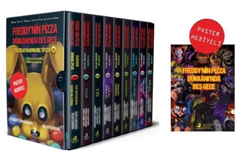 Kurye Kitabevi - Fazbear’In Korkunç Tipleri 9 Kitaplık Kutulu Set (Pos