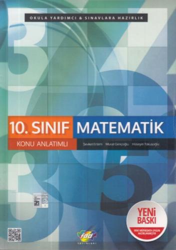 Kurye Kitabevi - FDD 10. Sınıf Matematik Konu Anlatımlı Yeni