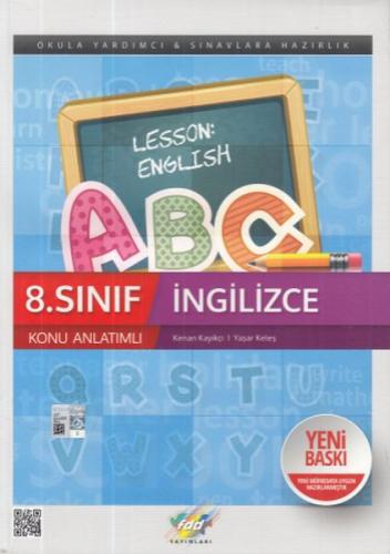 Kurye Kitabevi - FDD 8. Sınıf İngilizce Konu Anlatımlı Yeni