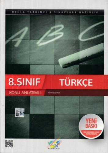 Kurye Kitabevi - FDD 8. Sınıf Türkçe Konu Anlatımlı Yeni