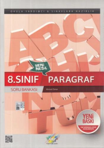 Kurye Kitabevi - FDD 8. Sınıf Yeni Nesil Paragraf Soru Bankası Yeni