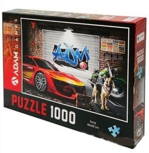 Kurye Kitabevi - Garaj 1000 Parça Puzzle