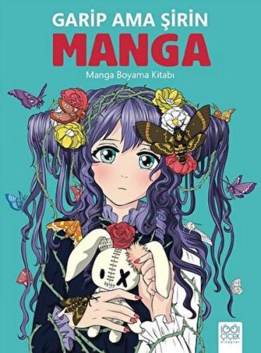 Kurye Kitabevi - Garip Ama Şirin Manga - Manga Boyama Kitabı