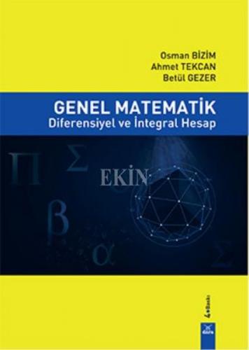 Kurye Kitabevi - Genel Matematik Diferensiyel ve İntegral Hesap