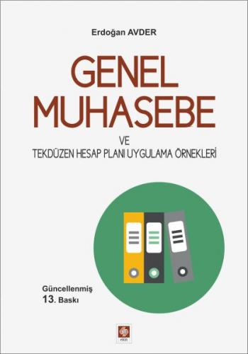 Kurye Kitabevi - Genel Muhasebe ve Tekdüzen Hesap Planı Uygulama Örnek