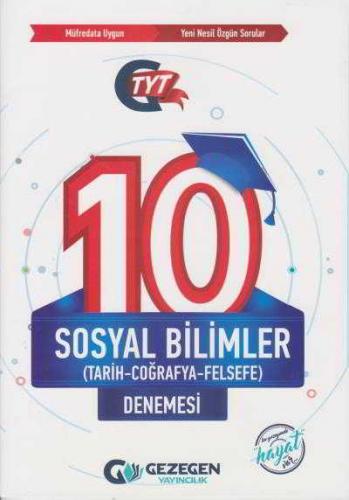 Kurye Kitabevi - Gezegen TYT 10 lu Sosyal Bilimler Denemesi -YENİ