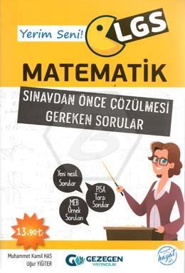 Kurye Kitabevi - Gezegen LGS Yerim Seni Matematik Sınavdan Önce Çözülm