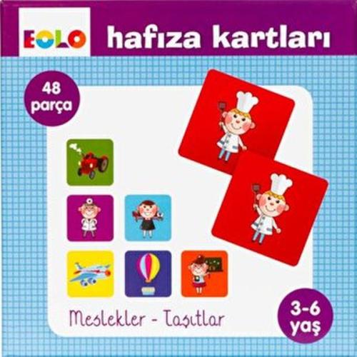 Kurye Kitabevi - Hafıza Kartları-Meslekler - Taşıtlar