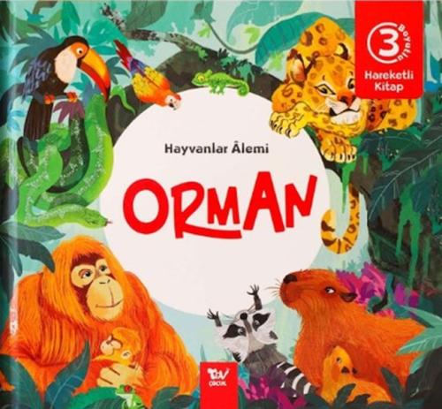 Kurye Kitabevi - Hareketli Kitap 3d Hayvanlar Alemi Orman