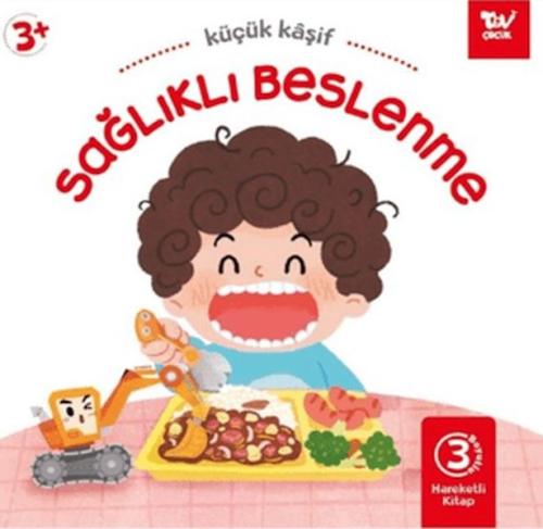 Kurye Kitabevi - Hareketli Kitap 3d Küçük Kaşif Sağlıklı Beslenme