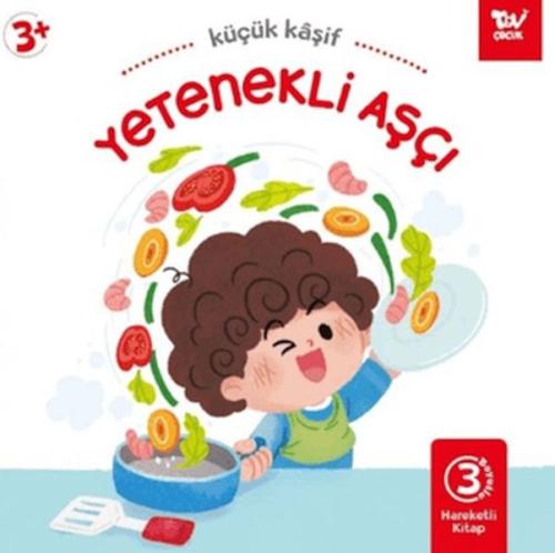 Kurye Kitabevi - Hareketli Kitap 3d Küçük Kaşif Yetenekli Aşcı