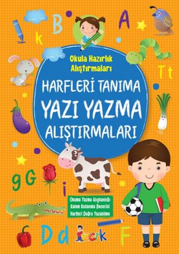 Kurye Kitabevi - Harfleri Tanıma Yazı Yazma Alıştırmaları