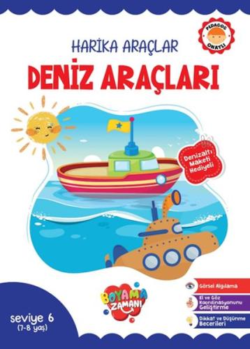 Kurye Kitabevi - Harika Araçlar – Deniz Araçları Seviye 6 (7-8 Yaş)