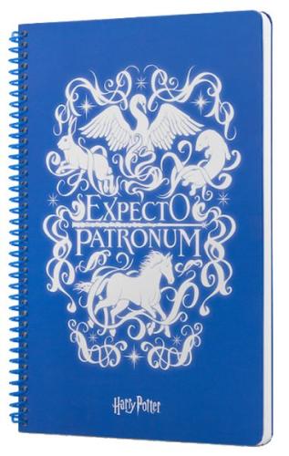 Kurye Kitabevi - Harry Potter Expecto Spiralli Defter Mavi