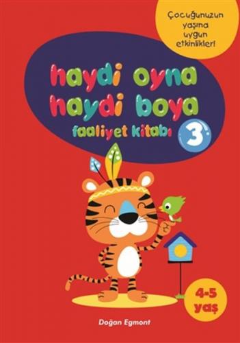 Kurye Kitabevi - Haydi Oyna Haydi Boya Faaliyet Kitabı 3 4 5 Yaş