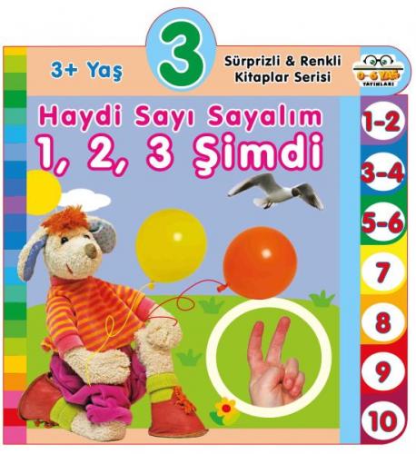 Kurye Kitabevi - Haydi Sayı Sayalım 1,2,3 Şimdi (3+Yaş)