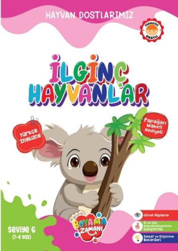 Kurye Kitabevi - Hayvan Dostlarımız - İlginç Hayvanlar Seviye 6 (7-8 Y