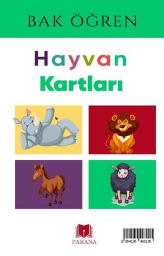 Kurye Kitabevi - Hayvanlar - Bak Öğren Kartları - İlk Bilgilerim