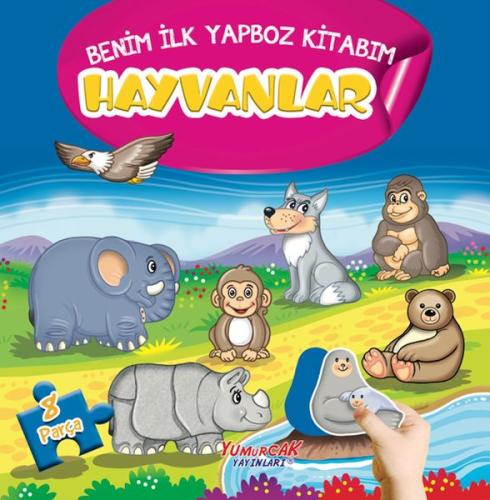 Kurye Kitabevi - Hayvanlar - Benim İlk Yapboz Kitabım