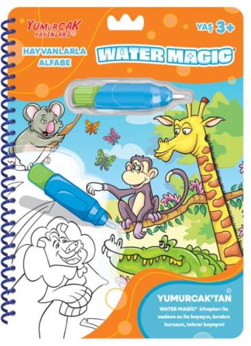 Kurye Kitabevi - Hayvanlarla Alfabe - Yeni Water Magic