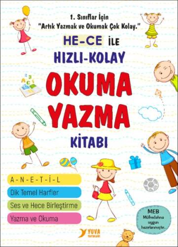 Kurye Kitabevi - Hece ile Hızlı Kolay Okuma Yazma Kitabı