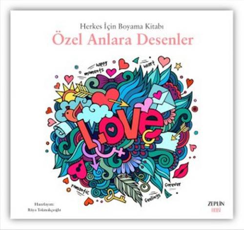 Kurye Kitabevi - Herkes İçin Boyama Kitabı Özel Anlara Desenler