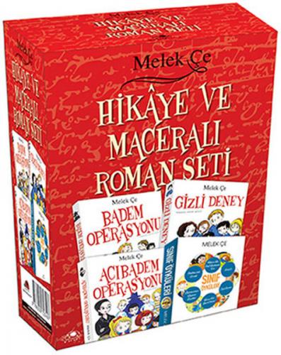 Kurye Kitabevi - Melek Çe Hikaye ve Maceralı Roman Seti 4 Kitap