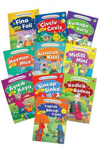 Kurye Kitabevi - Hikayelerle Dini Değerler Seti - 10 Kitap