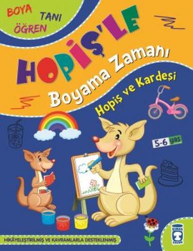 Kurye Kitabevi - Hopiş ve Kardeşi-Hopişle Boyama Zamanı