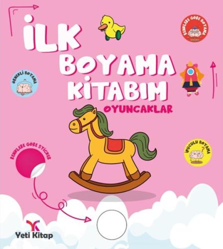 Kurye Kitabevi - İlk Boyama Kitabım Oyuncaklar