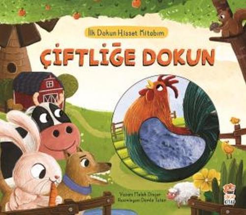 Kurye Kitabevi - İlk Dokun Hisset Kitabım Çiftliğe Dokun