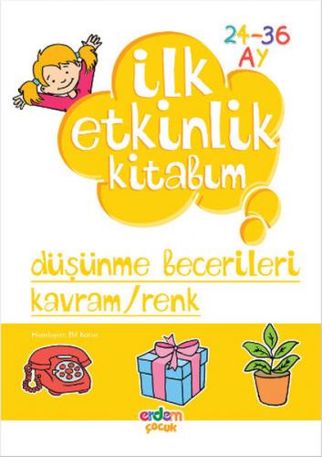 Kurye Kitabevi - İlk Etkinlik Kitabım Düşünme Becerileri Kavram Renk 2