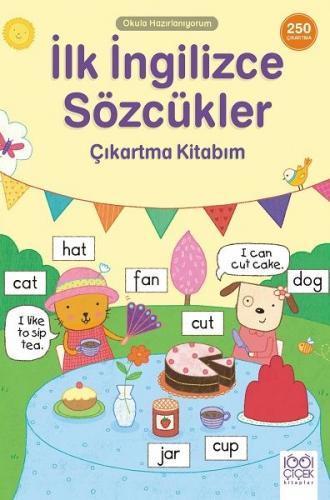 Kurye Kitabevi - İlk İngilizce Sözcükler Çıkartma Kitabım- 250 Çıkartm