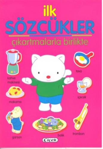 Kurye Kitabevi - İlk Sözcükler Çıkartmalı Dizisi-Pembe