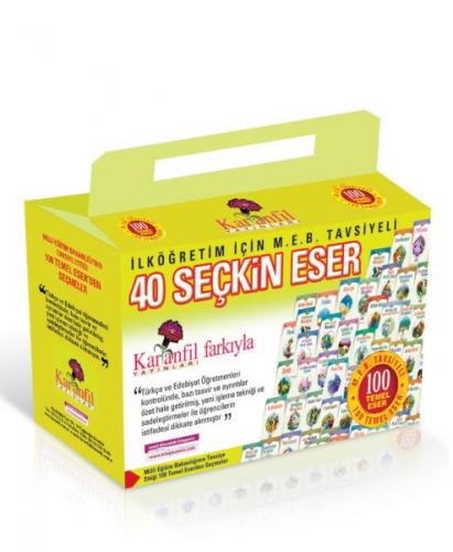 Kurye Kitabevi - İlköğretim İçin 40 Seçkin Eser 100 Temel Eser