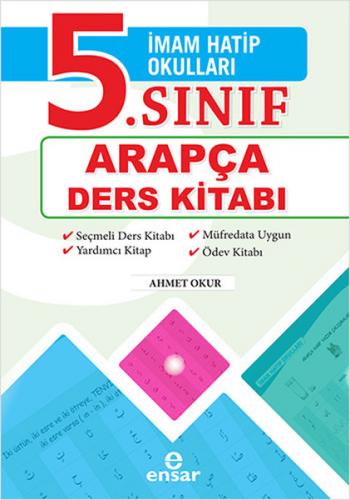 Kurye Kitabevi - Ensar 5. Sınıf Arapça Ders Kitabı-İmam Hatip Okulları