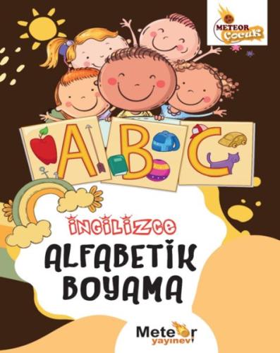 Kurye Kitabevi - İngilizce Alfabetik Boyama Kitabı