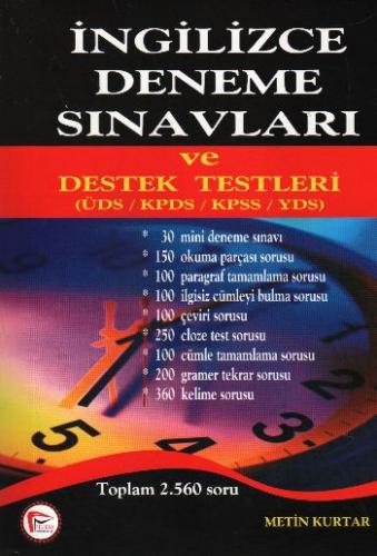 Kurye Kitabevi - İngilizce Deneme Sınavları ve Destek Testleri