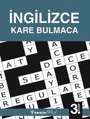 Kurye Kitabevi - Ingilizce Kare Bulmaca 3. Kitap