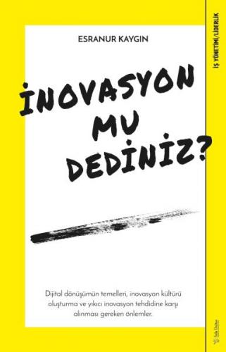 Kurye Kitabevi - İnovasyon mu Dediniz