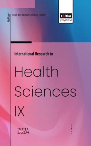 Kurye Kitabevi - International Research In Health Sciences IX