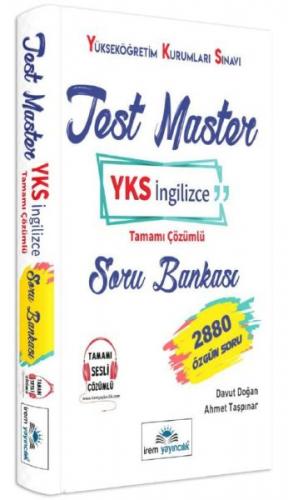 Kurye Kitabevi - Irem Test Master YKS İngilizce Tamamı Çözümlü Soru Ba