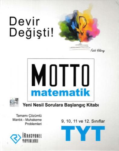 Kurye Kitabevi - İrrasyonel TYT Motto Matematik Yeni Nesil Sorulara Ba