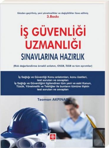 Kurye Kitabevi - İş Güvenliği Uzmanlığı Sınavlarına Hazırlık